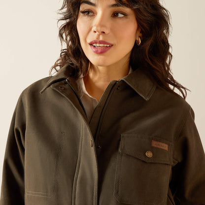 Western Canvas Chore Jacket - Ariat Featured