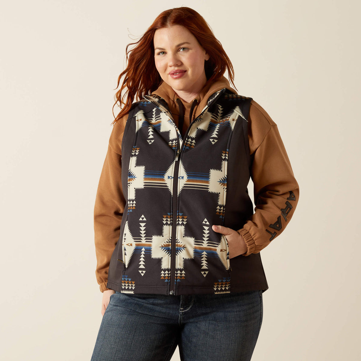 Ariat Logo Softshell Print Vest - Ariat Smart Buy
