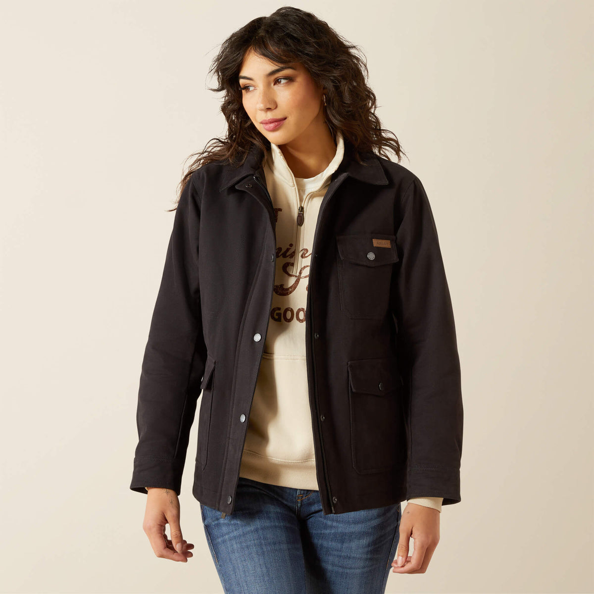 Western Canvas Chore Jacket - Ariat Value