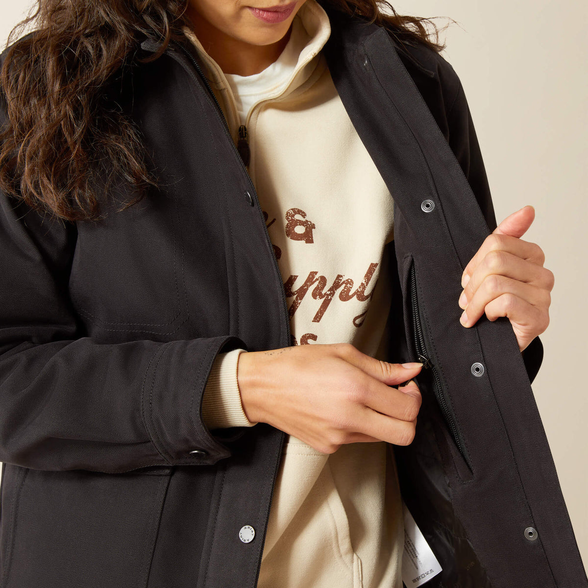 Western Canvas Chore Jacket - Ariat Value