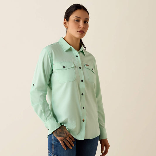 Rebar Made Tough VentTEK DuraStretch Work Shirt - Ariat Exclusive