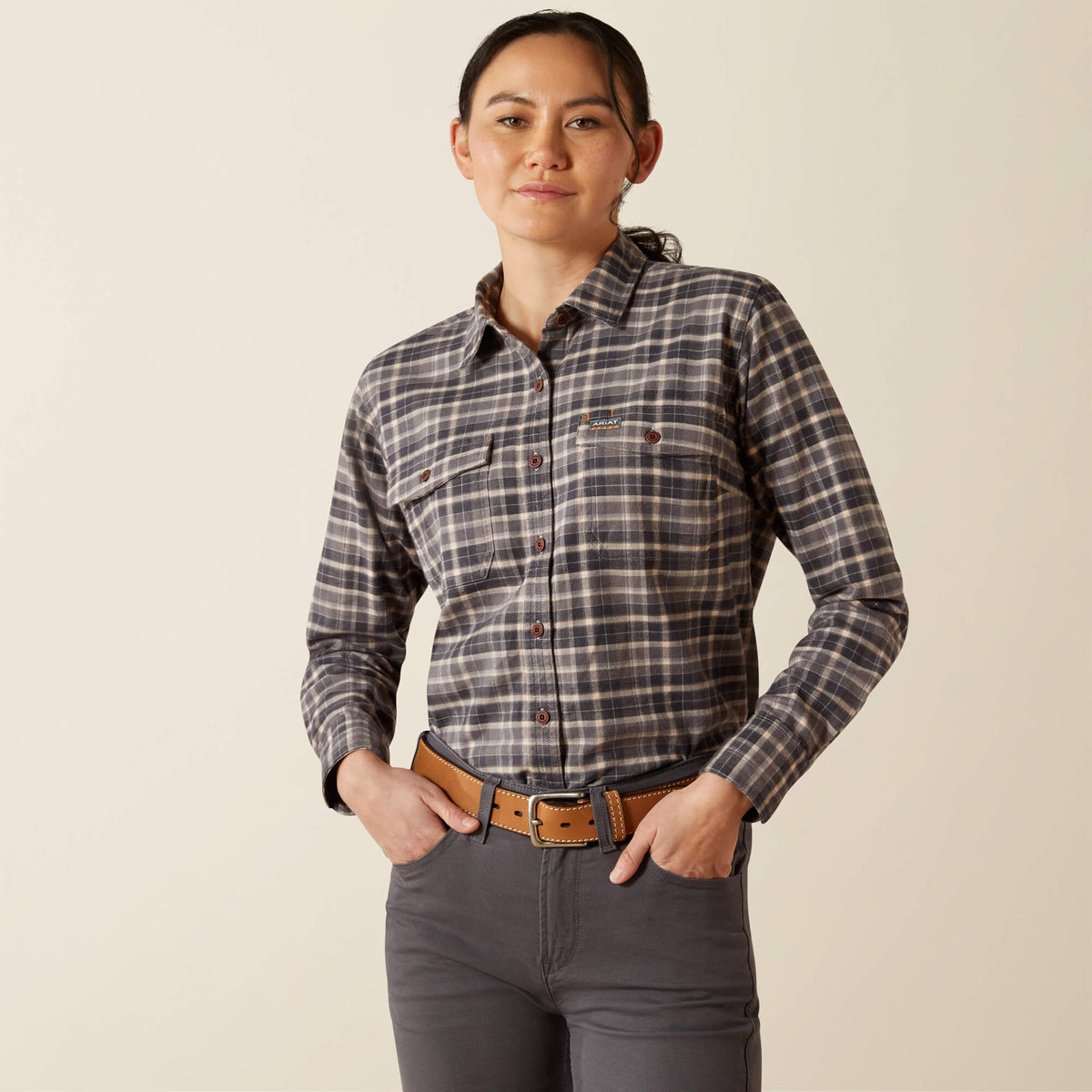 Rebar Flannel DuraStretch Work Shirt - Ariat Trusted