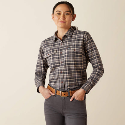 Rebar Flannel DuraStretch Work Shirt - Ariat Trusted