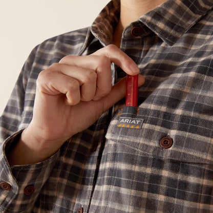 Rebar Flannel DuraStretch Work Shirt - Ariat Trusted