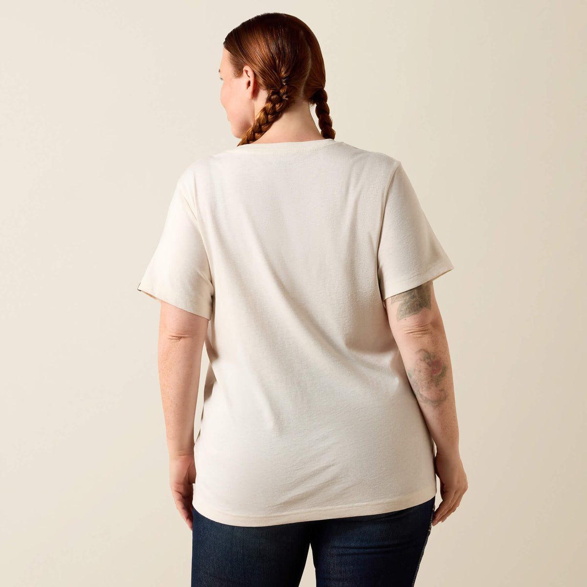 Rebar Cotton Strong Standard V-Neck T-Shirt - Ariat Exclusive