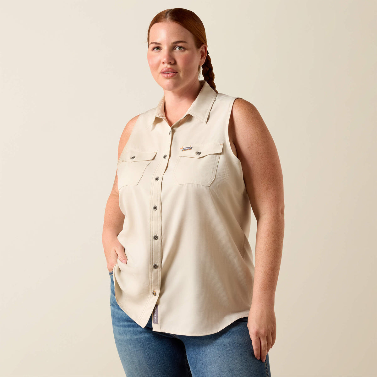 Rebar Made Tough VentTEK DuraStretch Tank - Ariat Top Pick