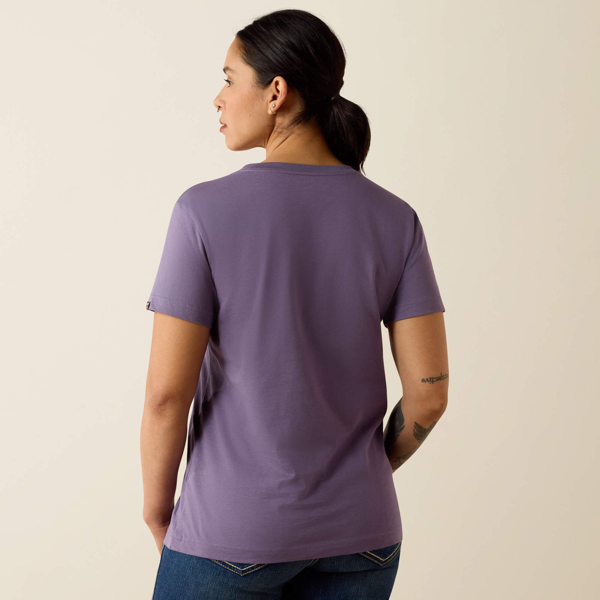 Rebar Cotton Strong Logo T-Shirt - Ariat Signature
