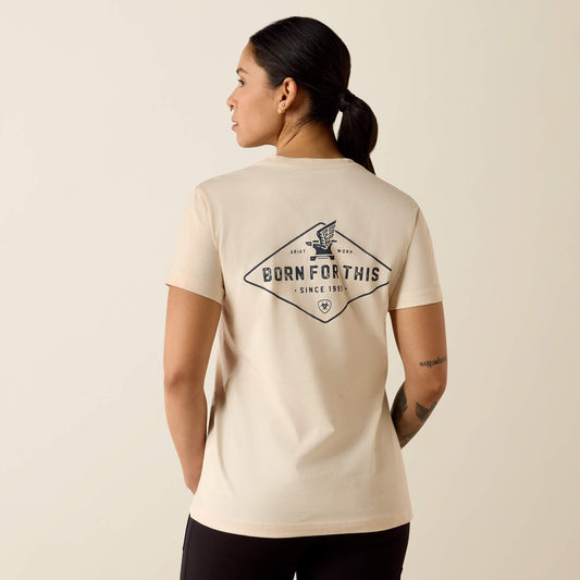 Rebar Cotton Strong Anvil Logo T-Shirt - Ariat Featured