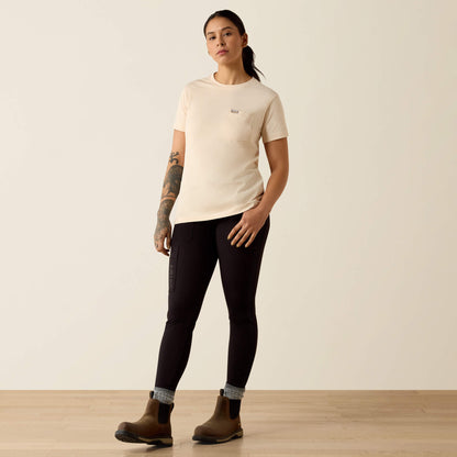 Rebar Cotton Strong Anvil Logo T-Shirt - Ariat Featured