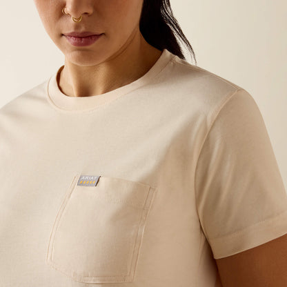 Rebar Cotton Strong Anvil Logo T-Shirt - Ariat Featured