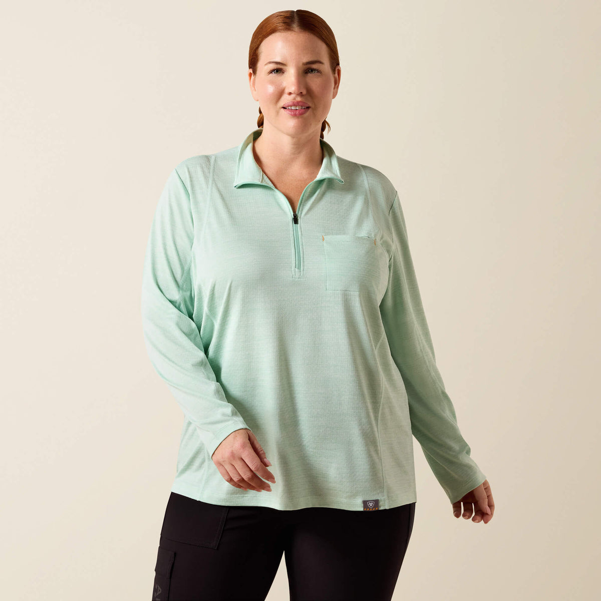 Rebar Evolution 1/2 Zip Top - Ariat Value