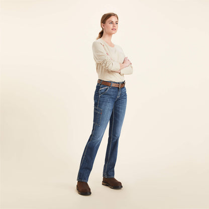 FR Perfect Rise Perfect Rise DuraLight Stretch Cell Phone DuraStretch Straight Leg Jeans - Ariat Value