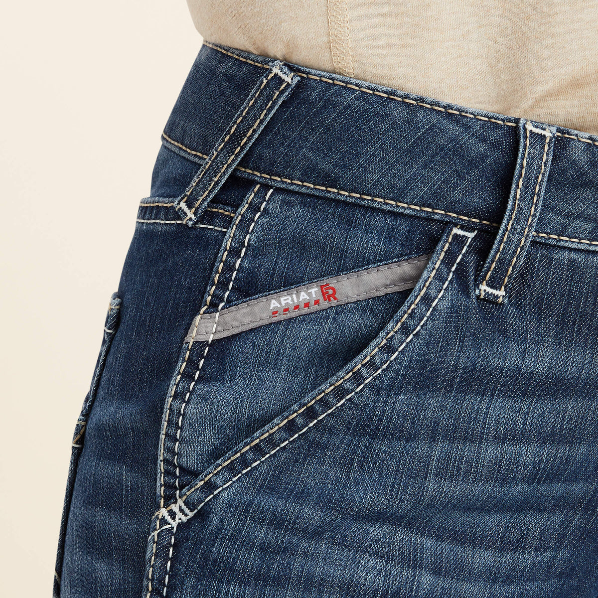 FR Perfect Rise Perfect Rise DuraLight Stretch Cell Phone DuraStretch Straight Leg Jeans - Ariat Value