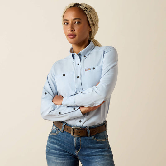 Rebar Made Tough 360 Airflow DuraStretch Work Shirt - Ariat Latest