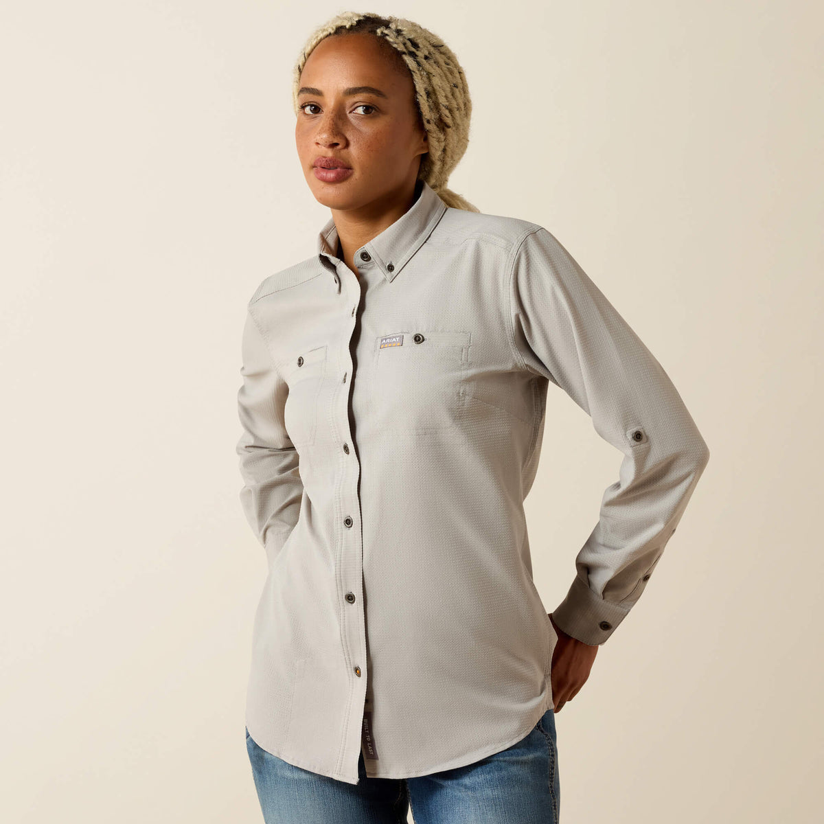 Rebar Made Tough 360 Airflow DuraStretch Work Shirt - Ariat Popular