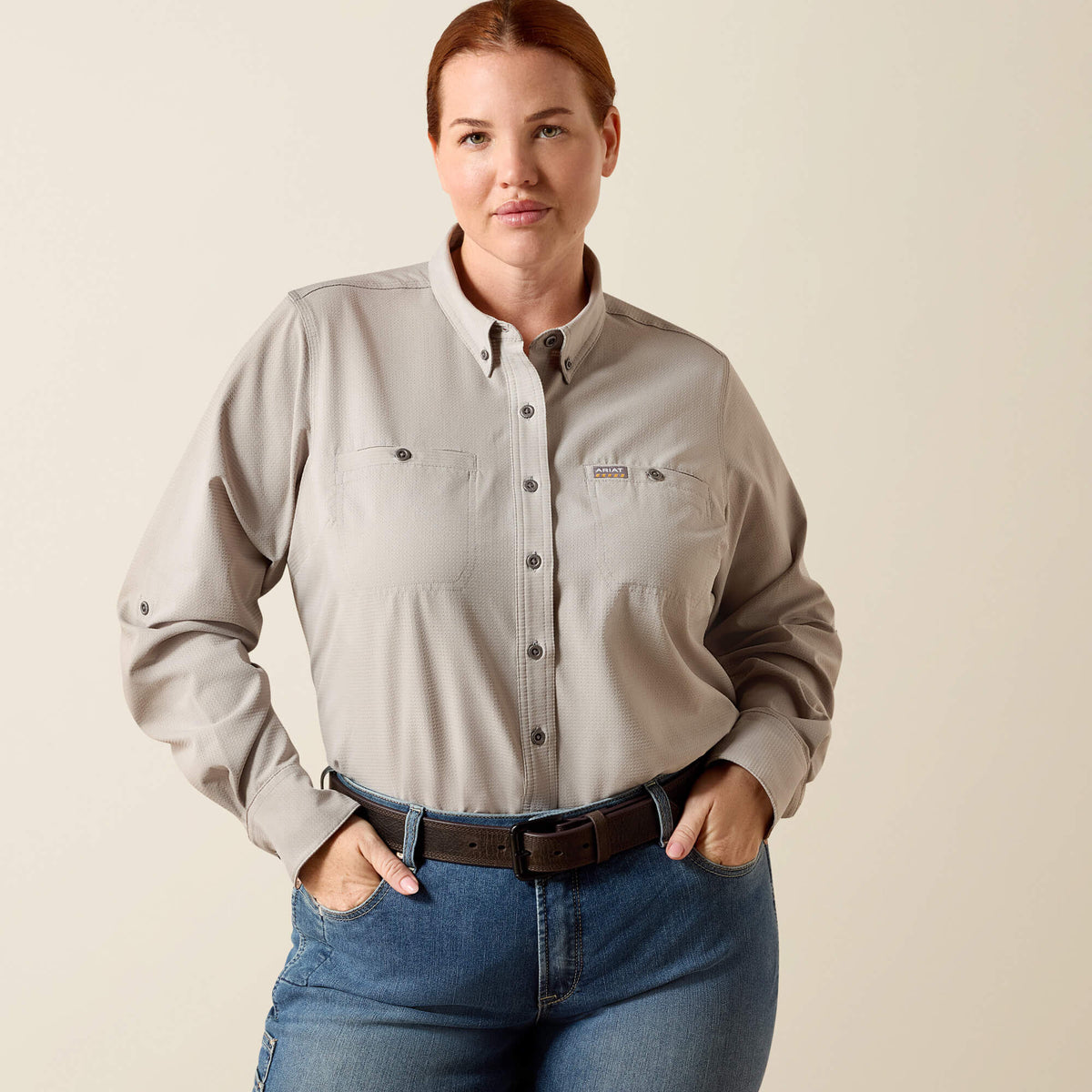 Rebar Made Tough 360 Airflow DuraStretch Work Shirt - Ariat Popular