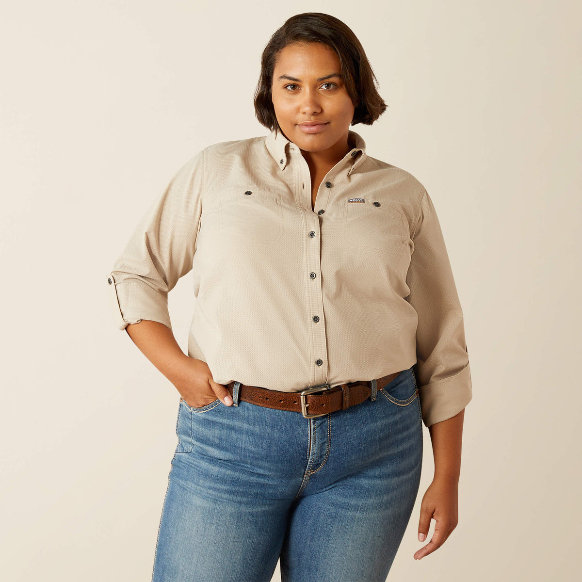 Rebar Made Tough 360 Airflow DuraStretch Work Shirt - Ariat Customer Favorite