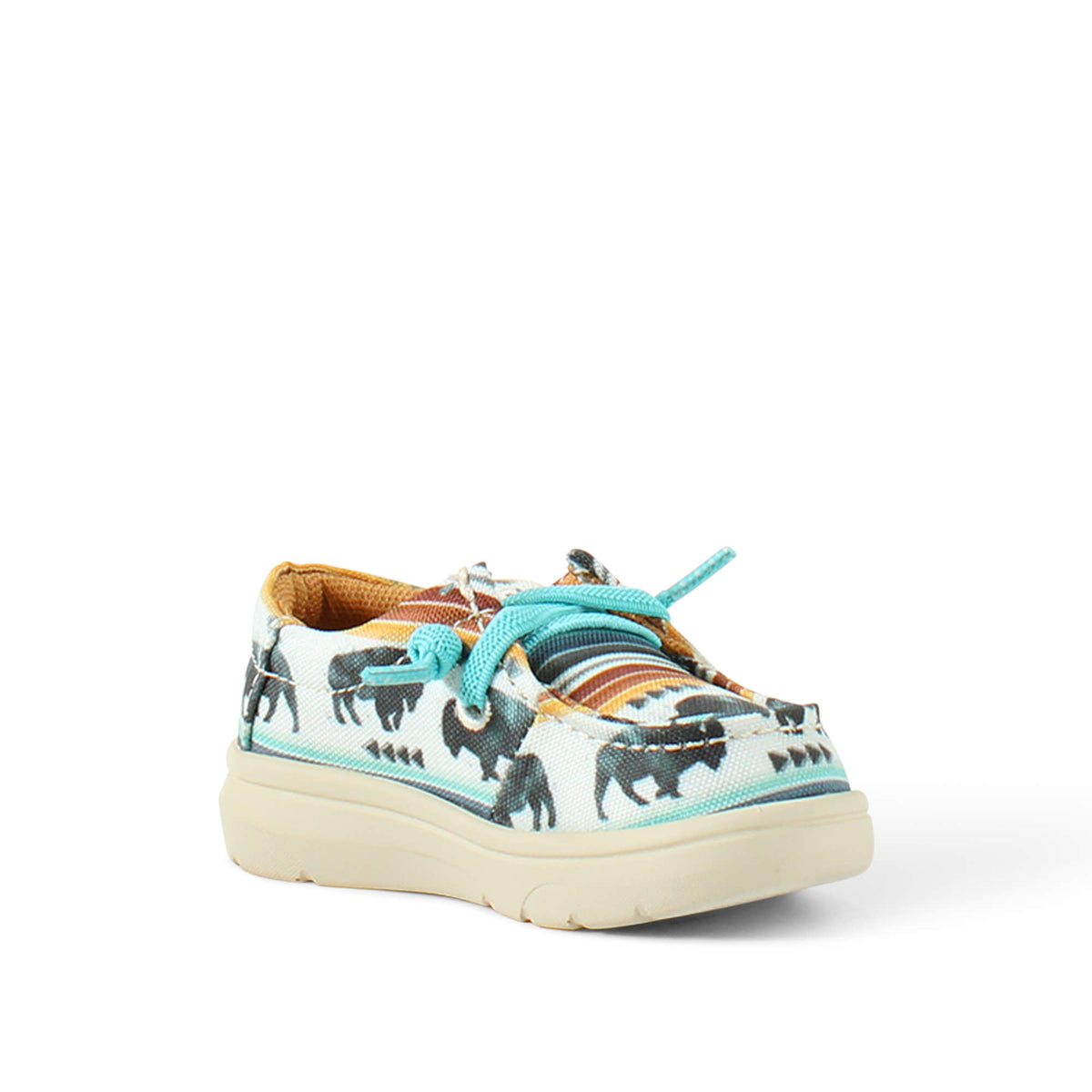 Toddler Lil' Stompers Buffalo Print Hilo - Ariat Deals