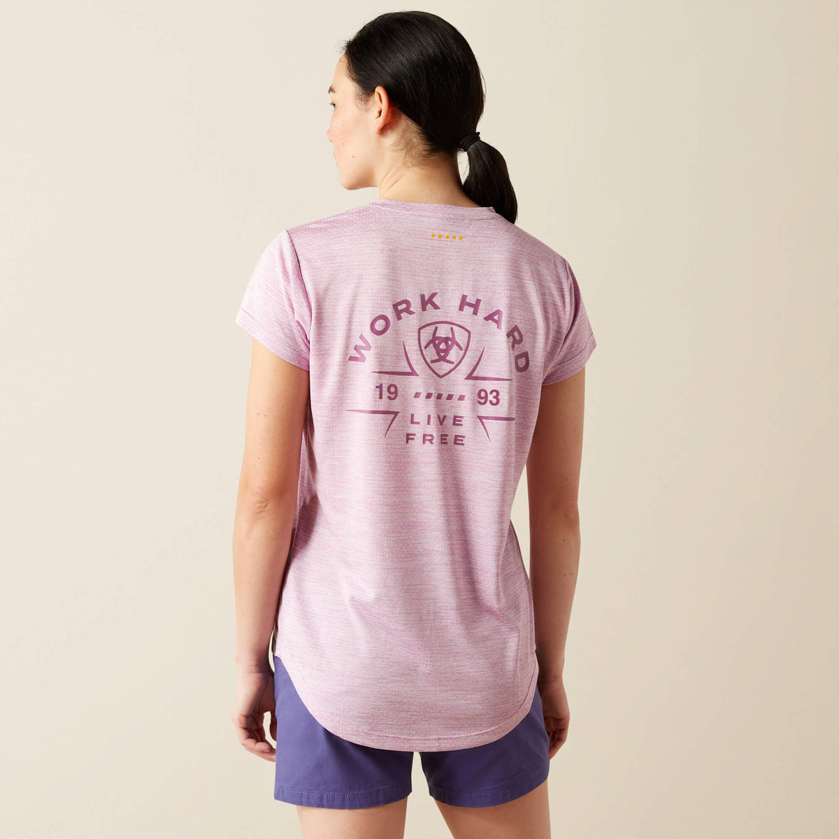 Rebar Evolution Work Hard V-Neck T-Shirt - Ariat Latest