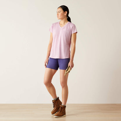 Rebar Evolution Work Hard V-Neck T-Shirt - Ariat Latest