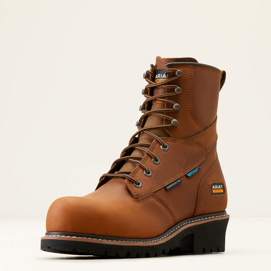 Logger Shock Shield Waterproof Composite Toe Work Boot - Ariat Recommended