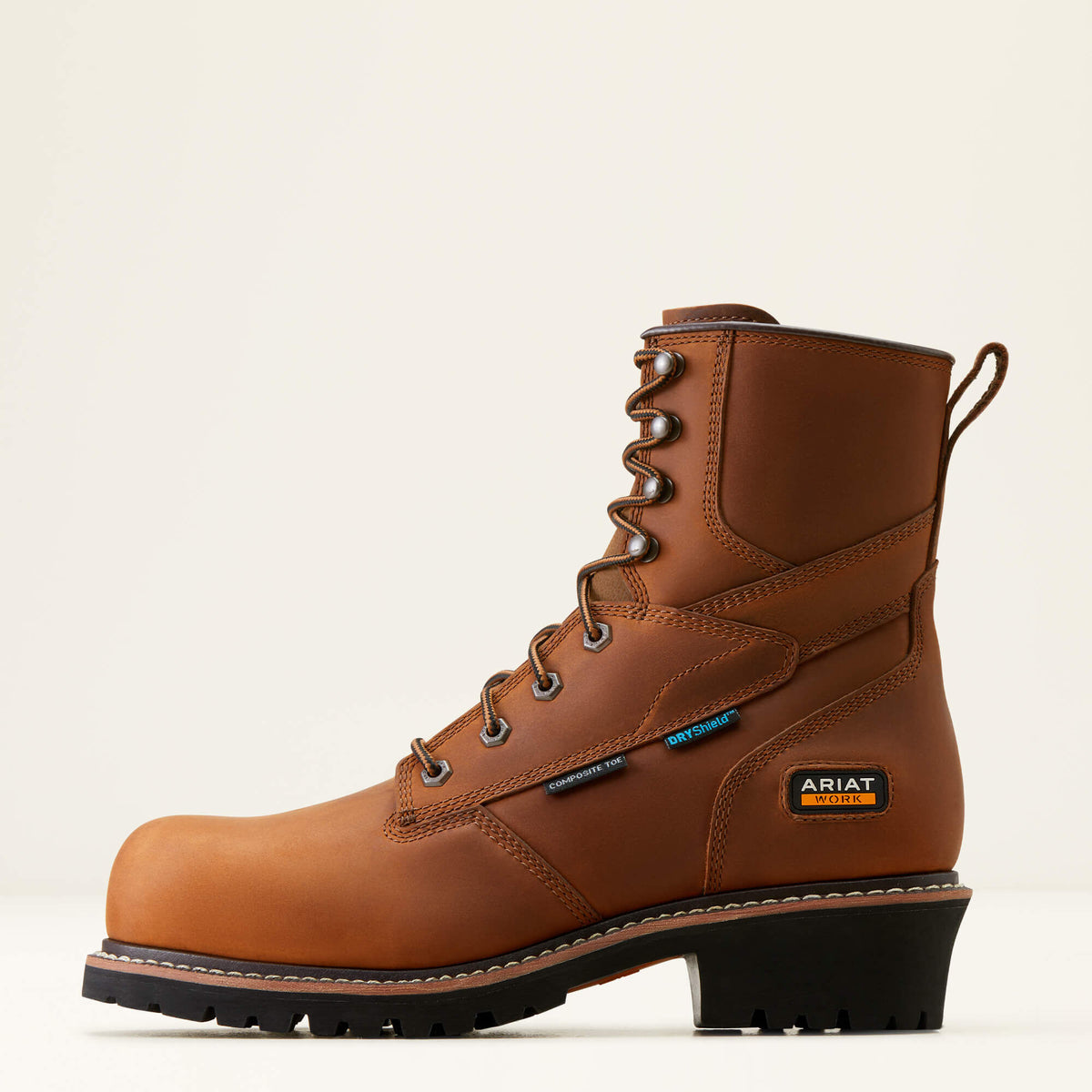 Logger Shock Shield Waterproof Composite Toe Work Boot - Ariat Recommended