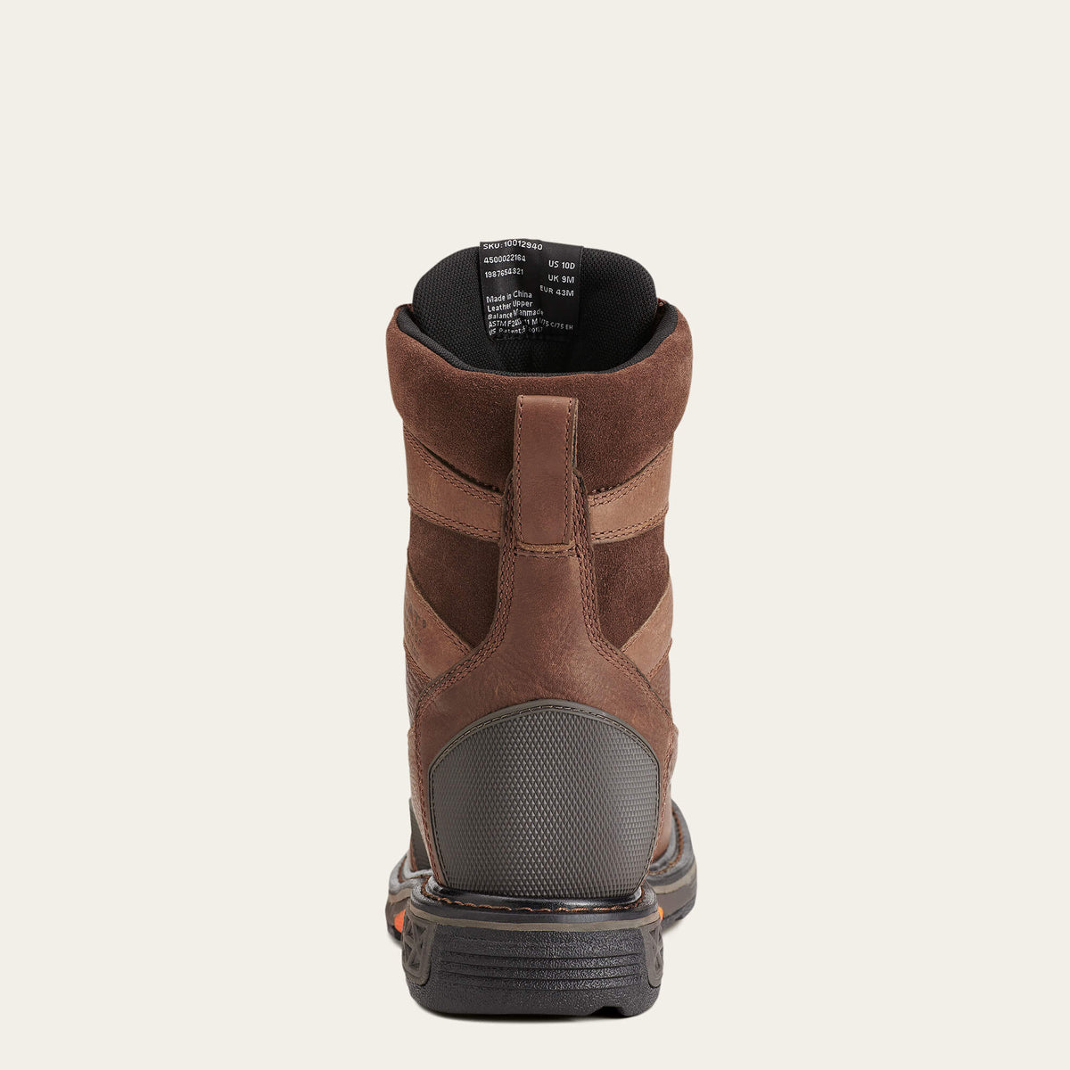 OverDrive 8" Wide Square Toe Waterproof Composite Toe Work Boot - Ariat Essential