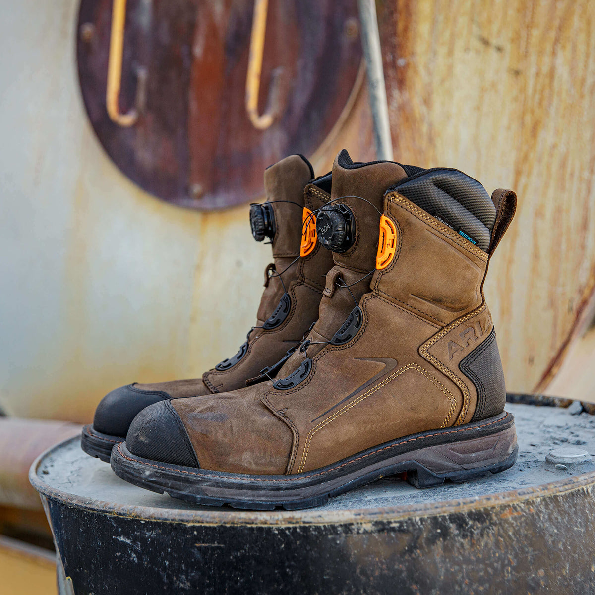WorkHog XT 8" BOA Waterproof Carbon Toe Work Boot - Ariat Popular