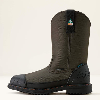 RigTEK Wildcat Pull-On CSA Waterproof Wide Square Toe Composite Toe Work Boot - Ariat Smart Buy