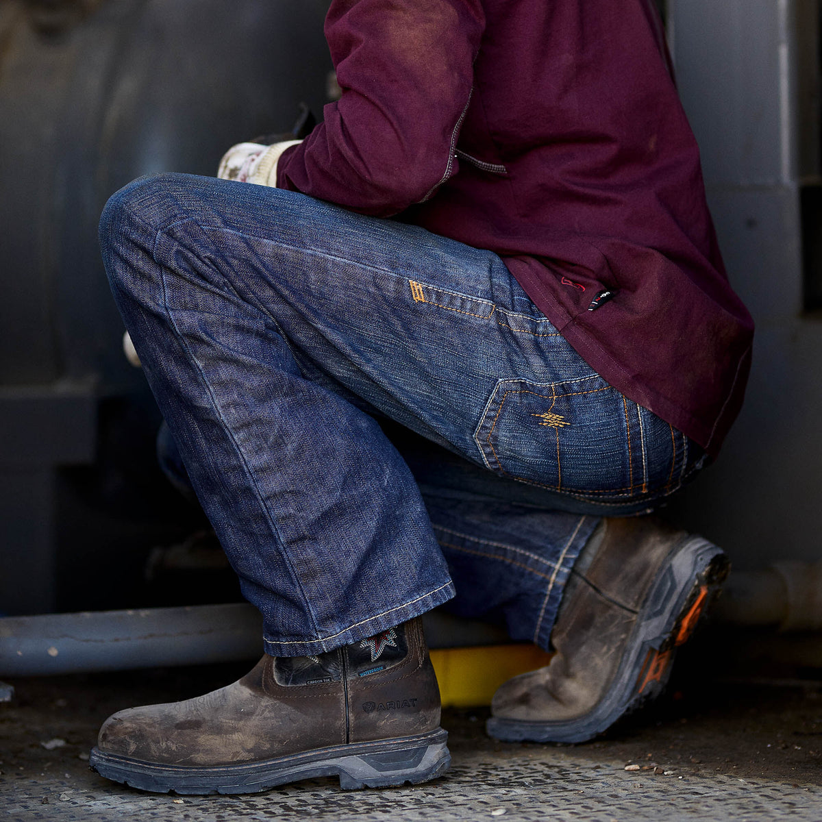 WorkHog XT Waterproof Carbon Toe Work Boot - Ariat Essential