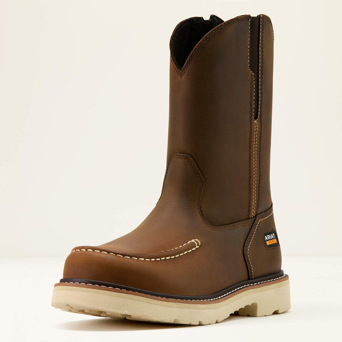 Rebar Lift Pull On Moc Toe Work Boot - Ariat Sale