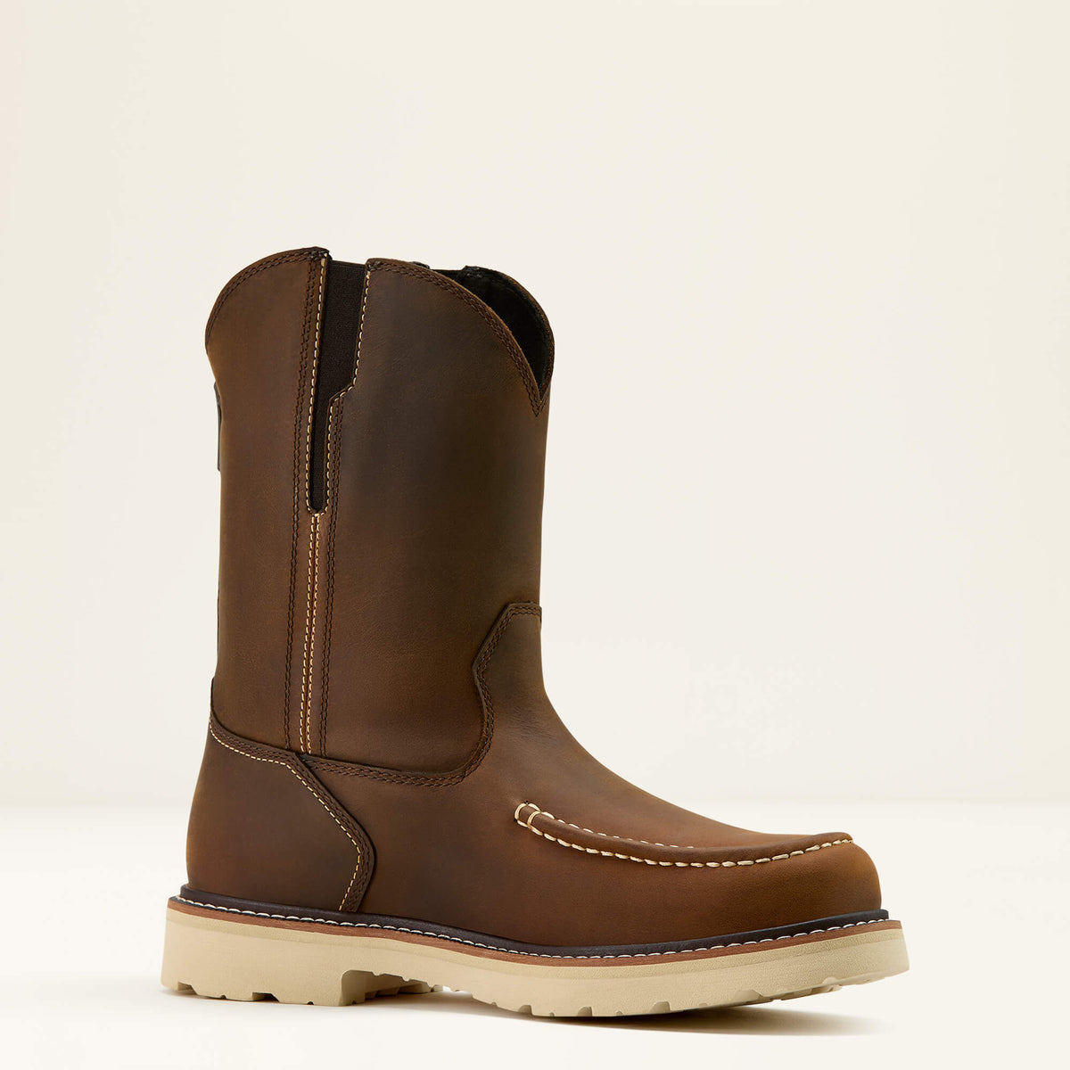 Rebar Lift Pull On Moc Toe Work Boot - Ariat Sale