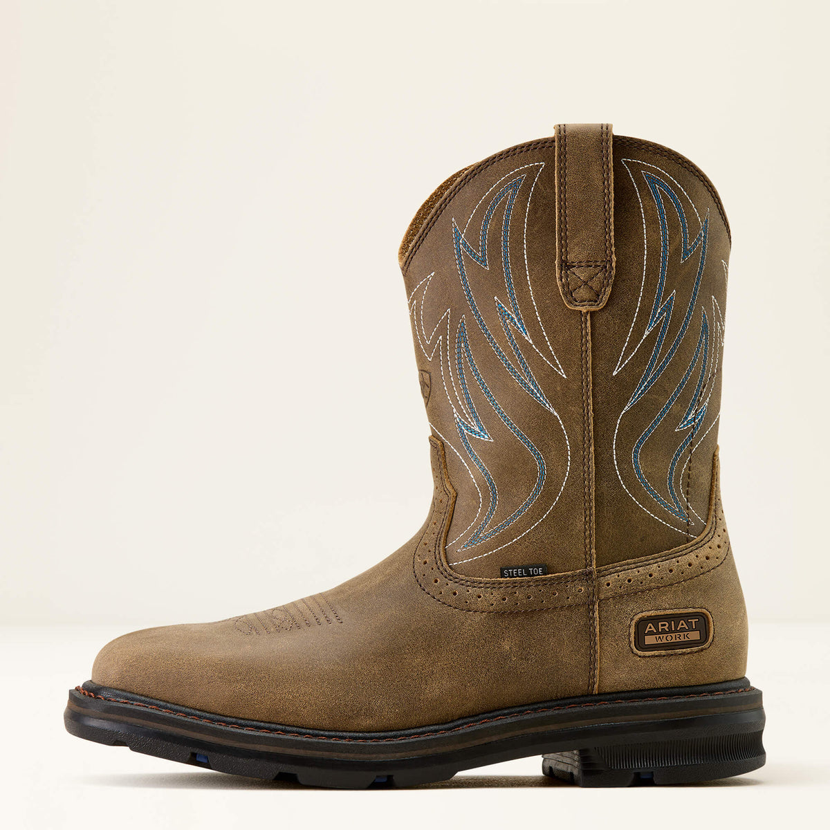 Sierra Shock Shield Wide Square Toe Steel Toe Work Boot - Ariat New