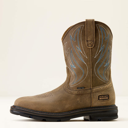 Sierra Shock Shield Wide Square Toe Steel Toe Work Boot - Ariat New