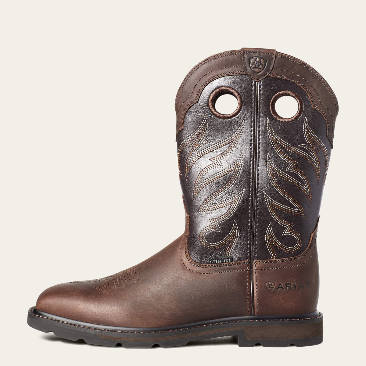 Groundwork Wide Square Toe Steel Toe Work Boot - Ariat New
