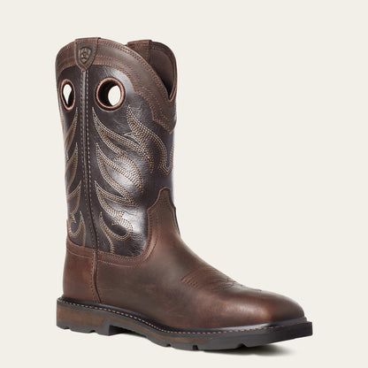 Groundwork Wide Square Toe Steel Toe Work Boot - Ariat New