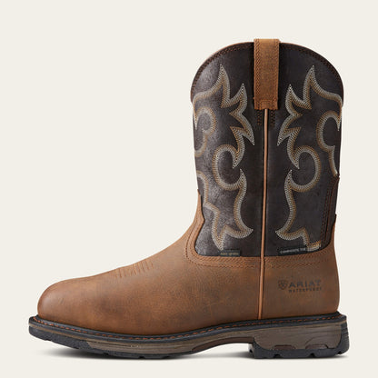 WorkHog Wide Square Toe 400g Waterproof Composite Toe Work Boot - Ariat Discount