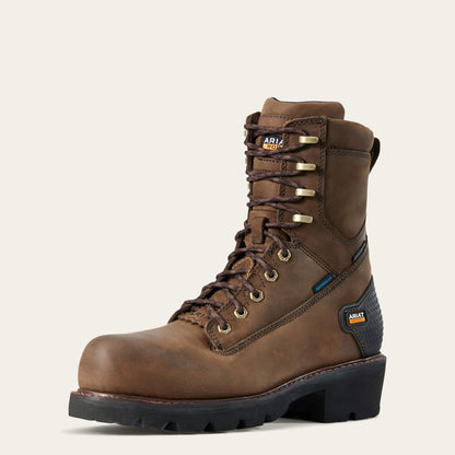 Powerline 8" Waterproof Composite Toe Work Boot - Ariat Discount