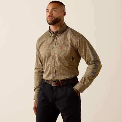 FR Gehrig Logo Work Shirt - Ariat New