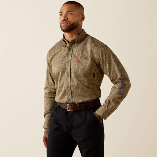 FR Gehrig Logo Work Shirt - Ariat New