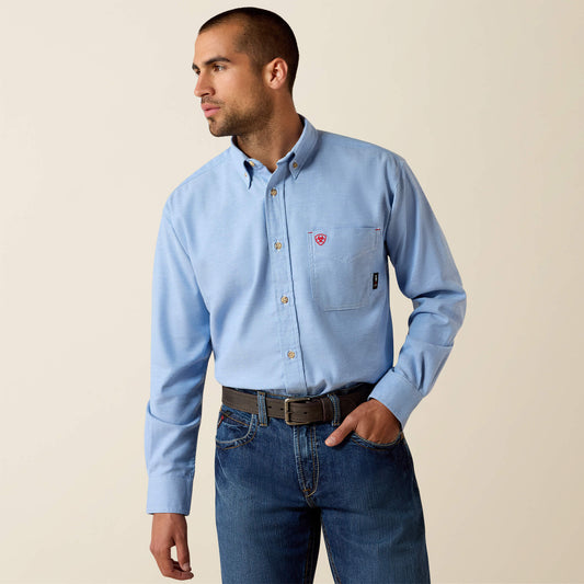 FR Solid Twill DuraStretch Work Shirt - Ariat Value