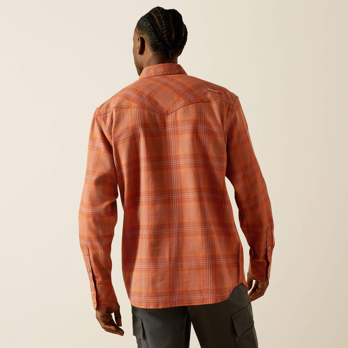 FR Wayne Retro Fit Snap Work Shirt - Ariat Classic
