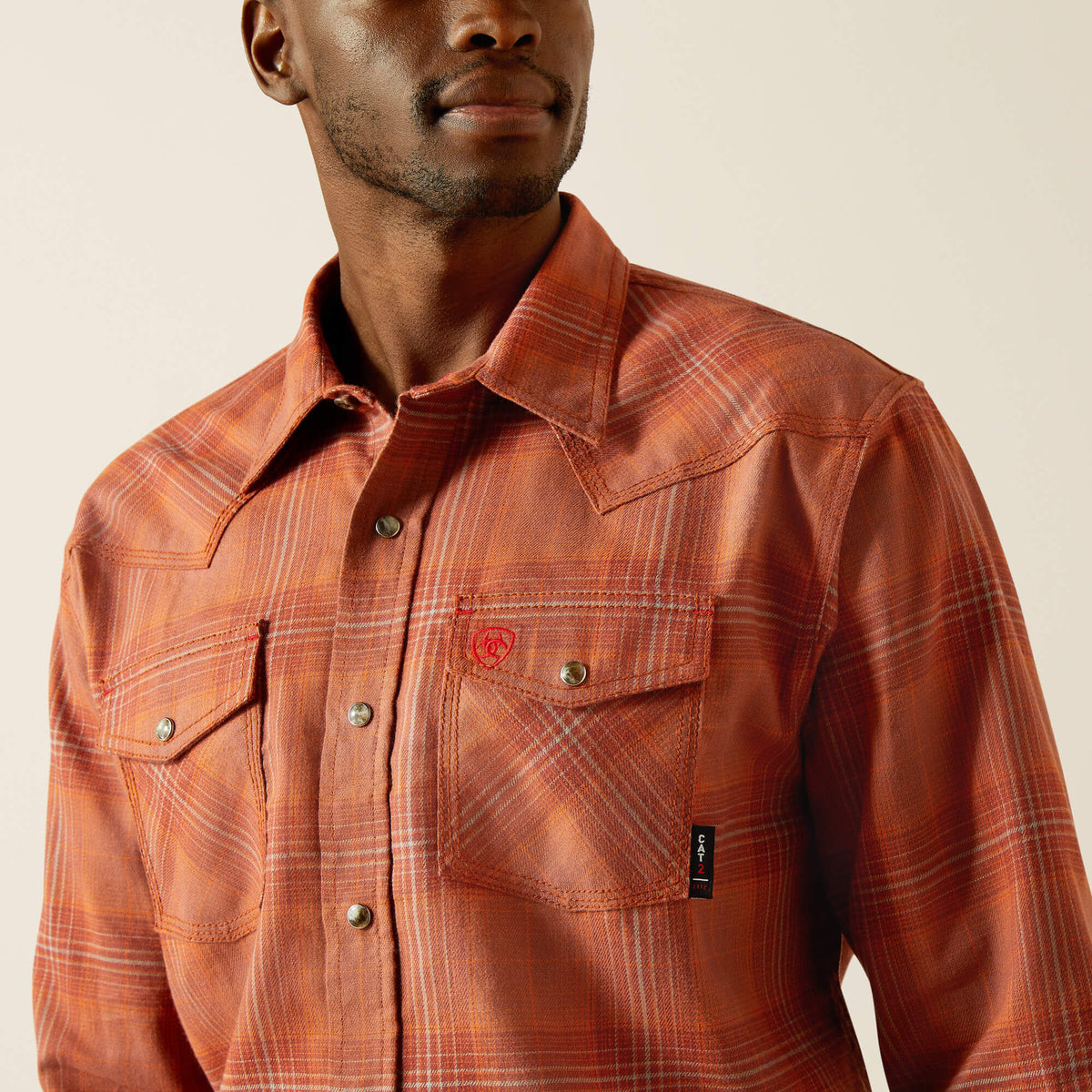 FR Wayne Retro Fit Snap Work Shirt - Ariat Classic
