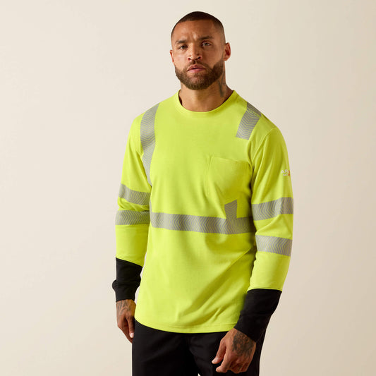 FR Hi-Vis Colorblock Long Sleeve T-Shirt - Ariat Deals