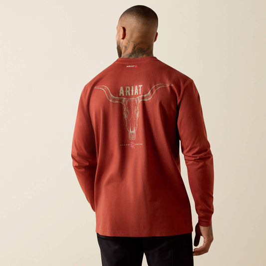 FR Air Longhorn Long Sleeve T-Shirt - Ariat Hot Sale