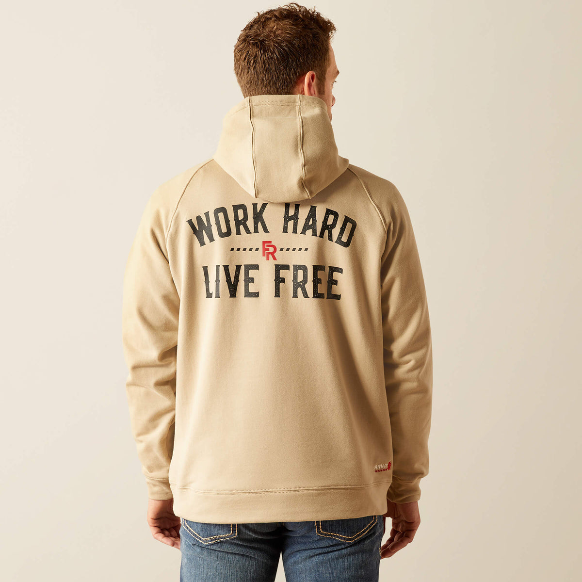FR DuraStretch Work Hard Live Free Hoodie - Ariat Exclusive