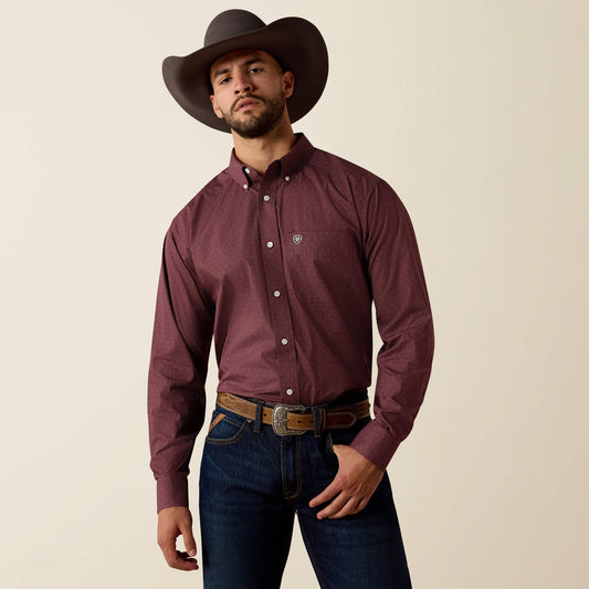 Wrinkle Free Wrenly Classic Fit Shirt - Ariat Exclusive