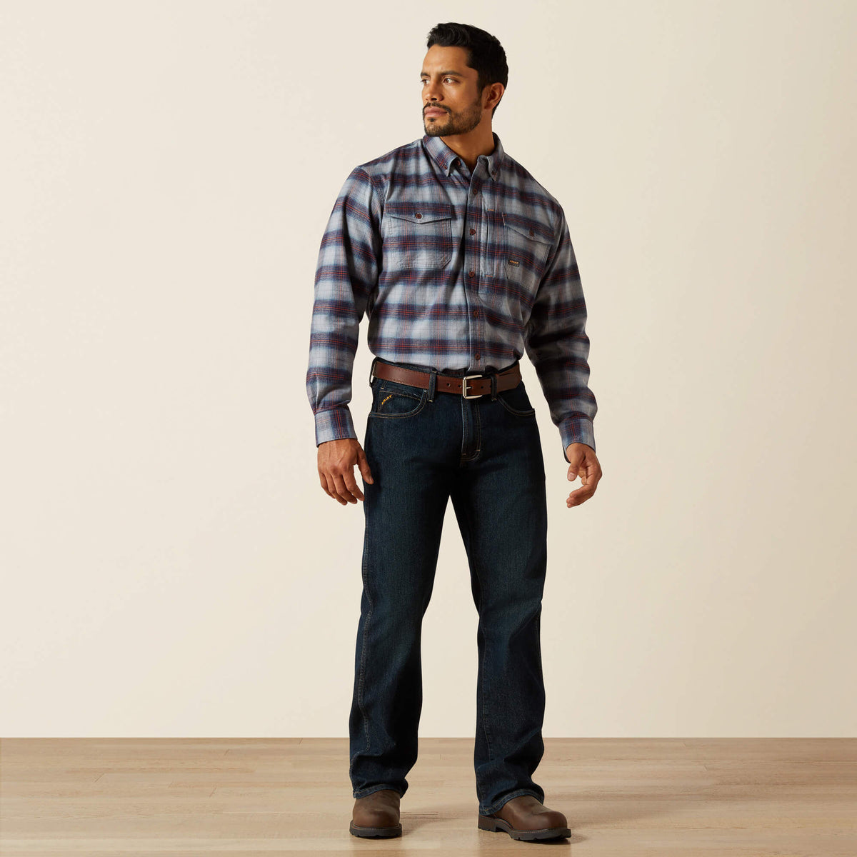 Rebar Flannel DuraStretch Work Shirt - Ariat Everyday