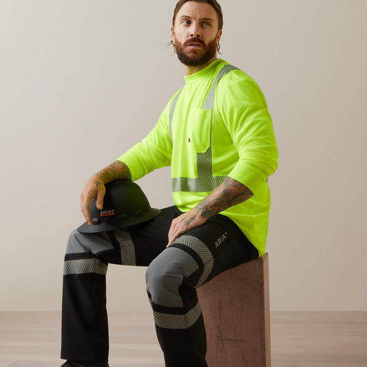 Rebar Hi-Vis ANSI T-Shirt - Ariat Featured
