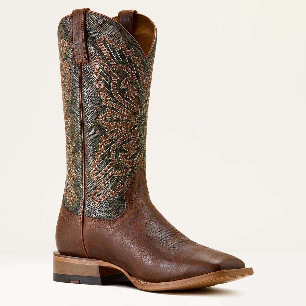 Sting Wide Square Toe Cowboy Boot - Ariat Premium